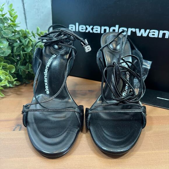Alexander Wang Women's Lucienne 105 Ankle Tie High Heel Sandals Size 36 $595 - Picture 5 of 14